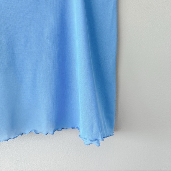 Wild Fable Sarong beach cover up NWT light blue tie front stretchy small medium - Picture 12 of 13